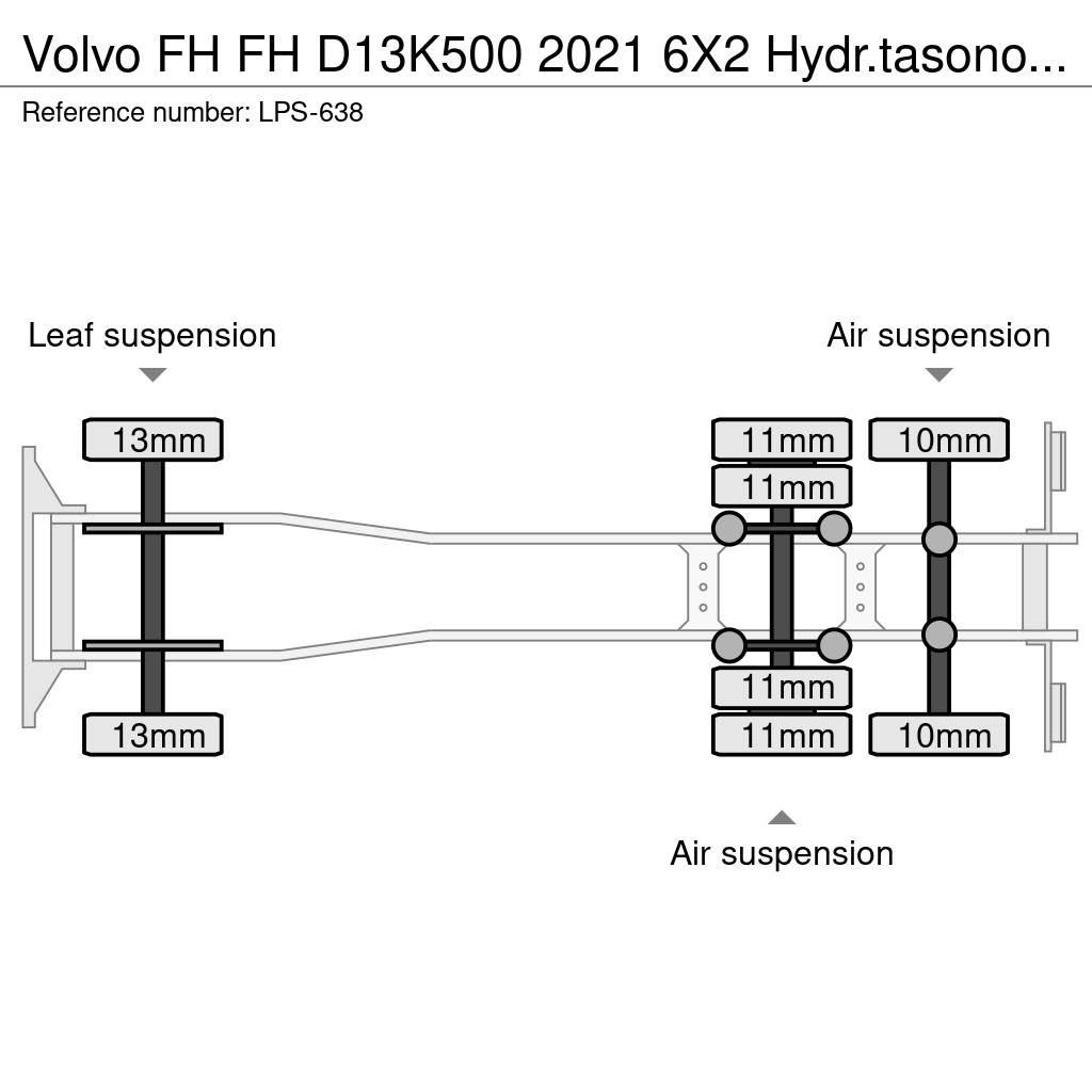 Volvo FH 케이블 리프트 탈착식 트럭