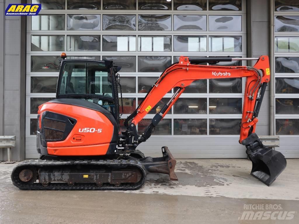 Kubota U 50-5 소형 굴삭기 7톤 미만