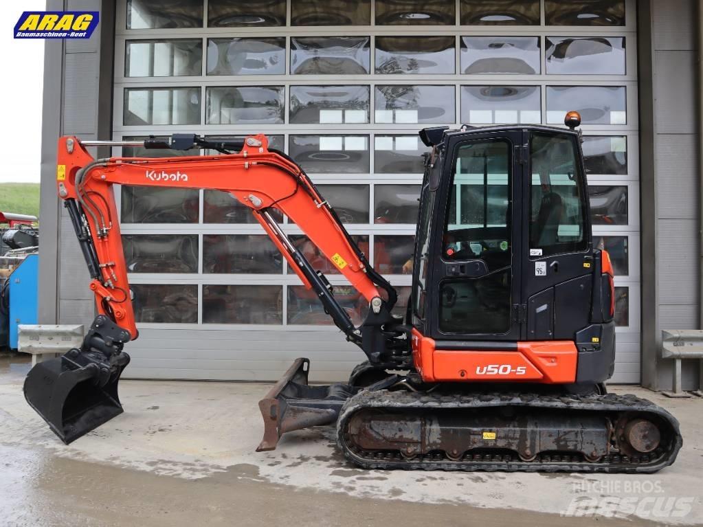 Kubota U 50-5 소형 굴삭기 7톤 미만