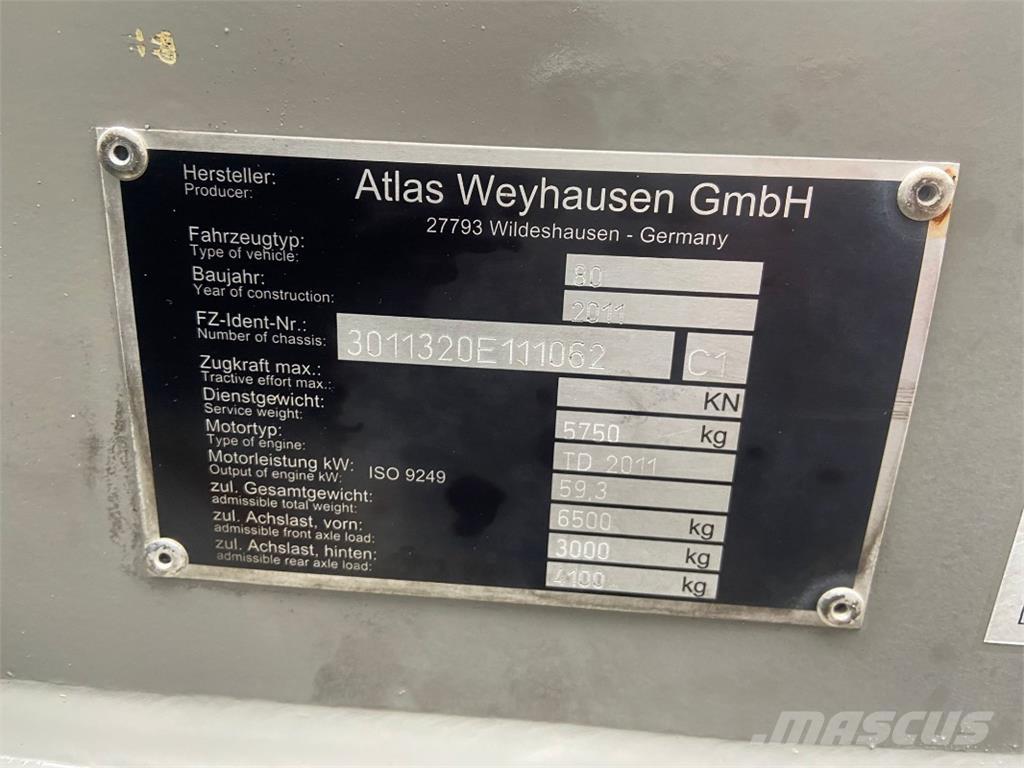 Atlas 80  휠로우더