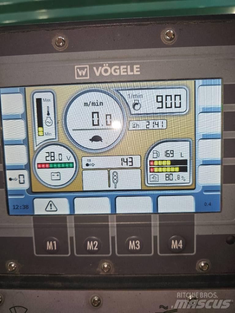 Vögele 1800-3 아스팔트 포장장비