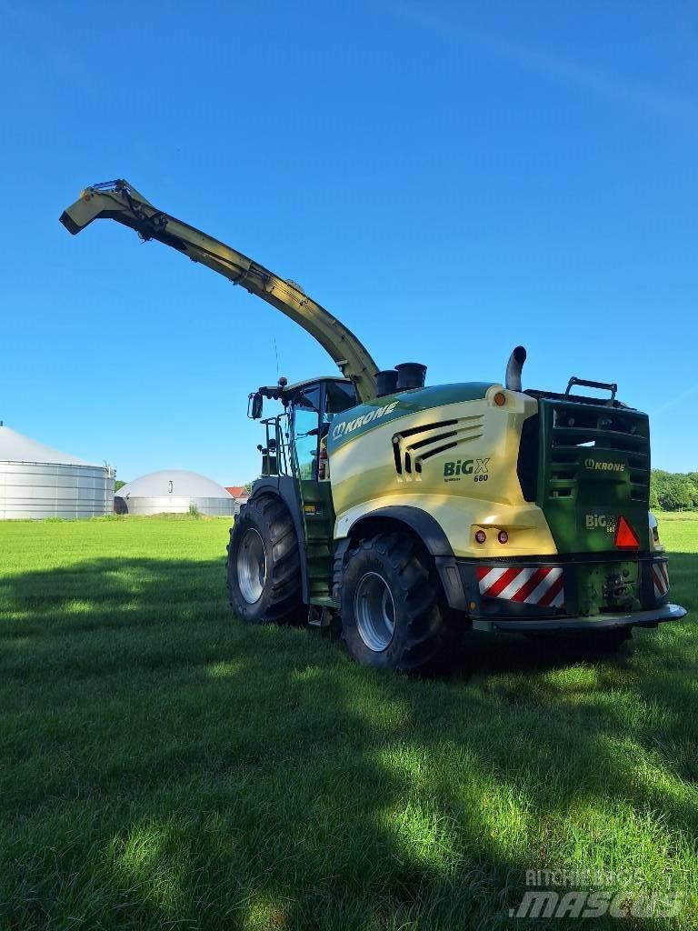 Krone Big X 680 자동 초지기계