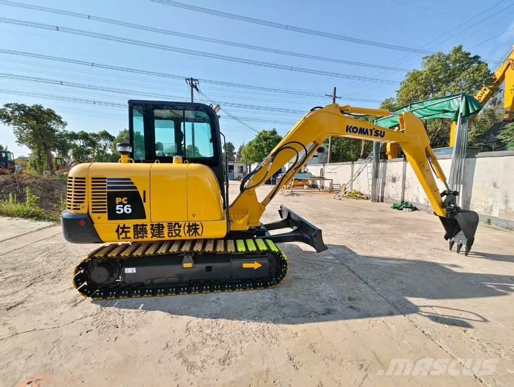 Komatsu PC 56-7 소형 굴삭기 7톤 미만