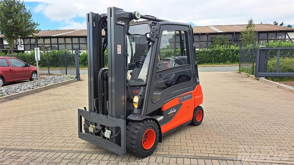 Linde E35L 전동 지게차