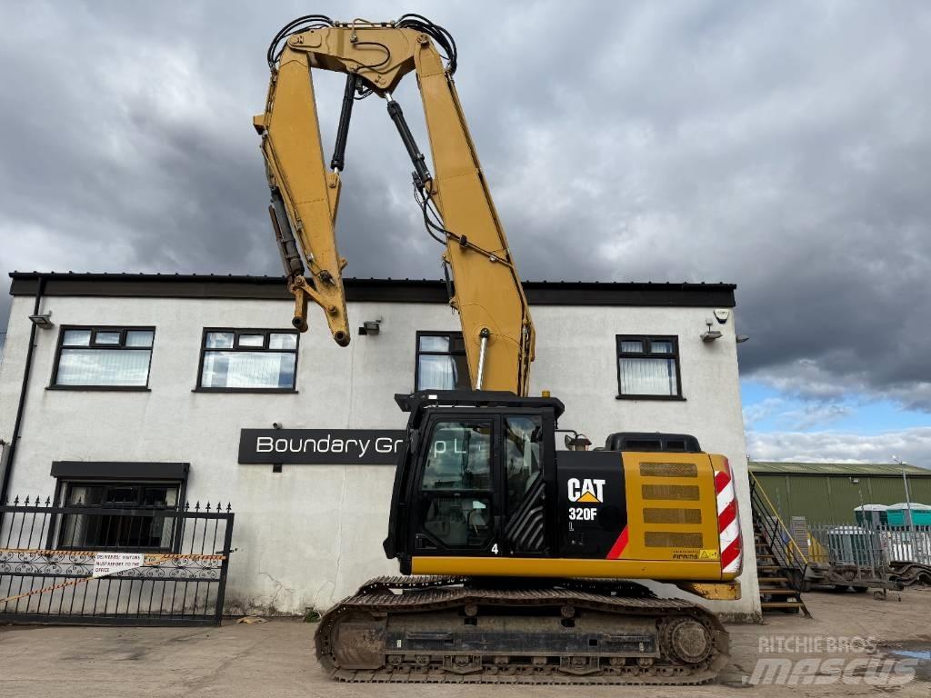 CAT 320 FL 롱리치 굴삭기