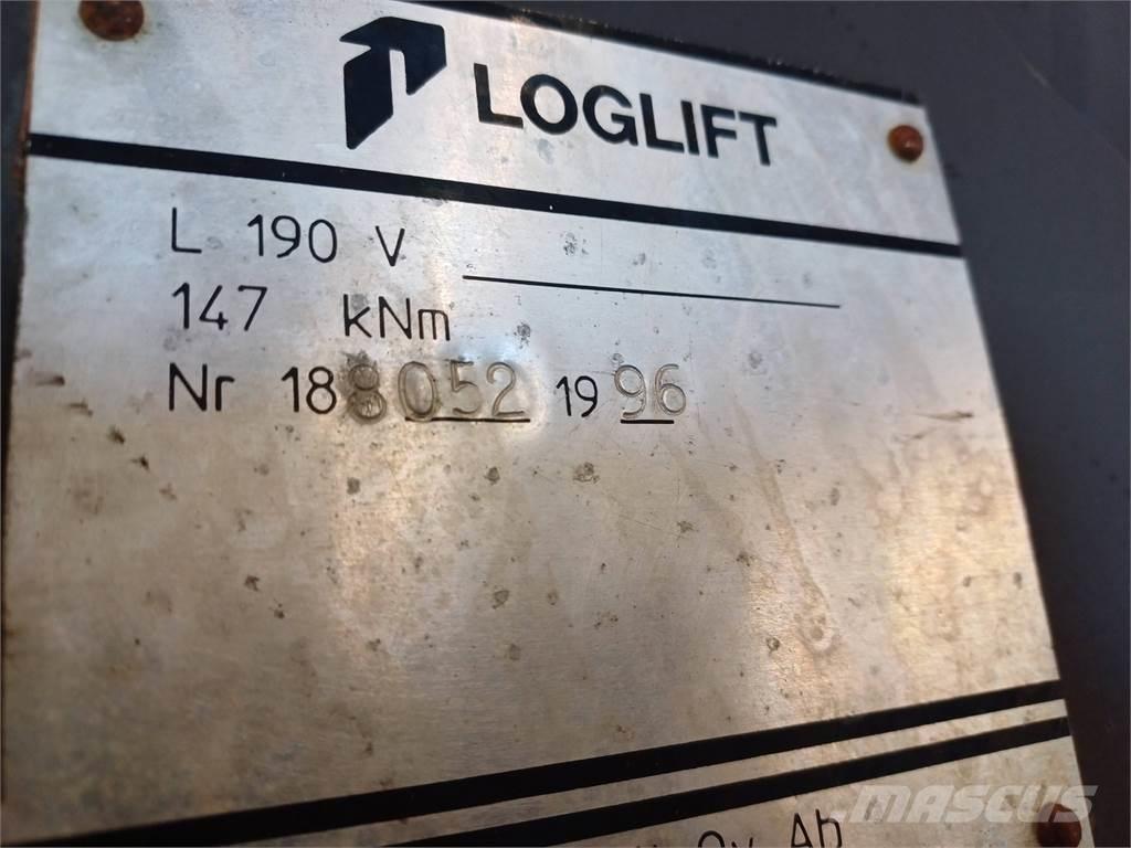 Loglift 190v 하비스터 크레인