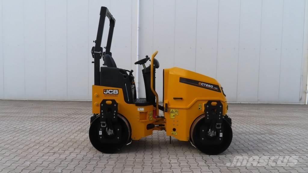 JCB CT260-120 트윈 드럼 롤러