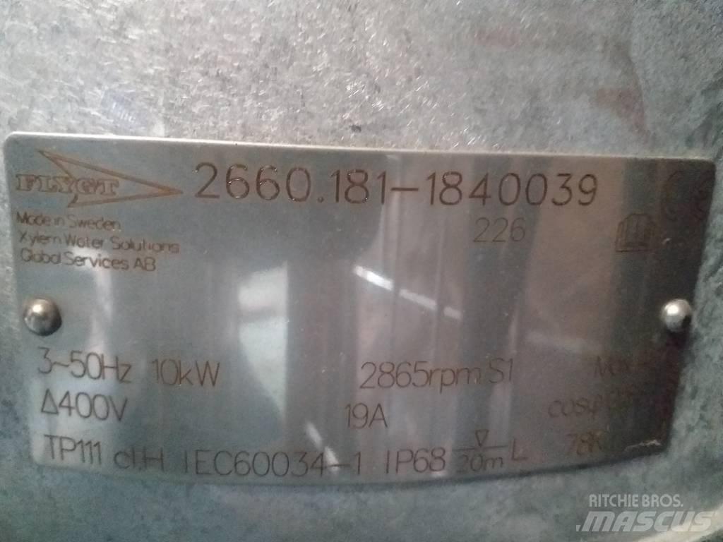 Flygt BS2660 MT226 폐기물 펌프