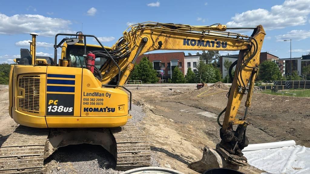 Komatsu PC 138 US 대형 굴삭기 29톤 이상