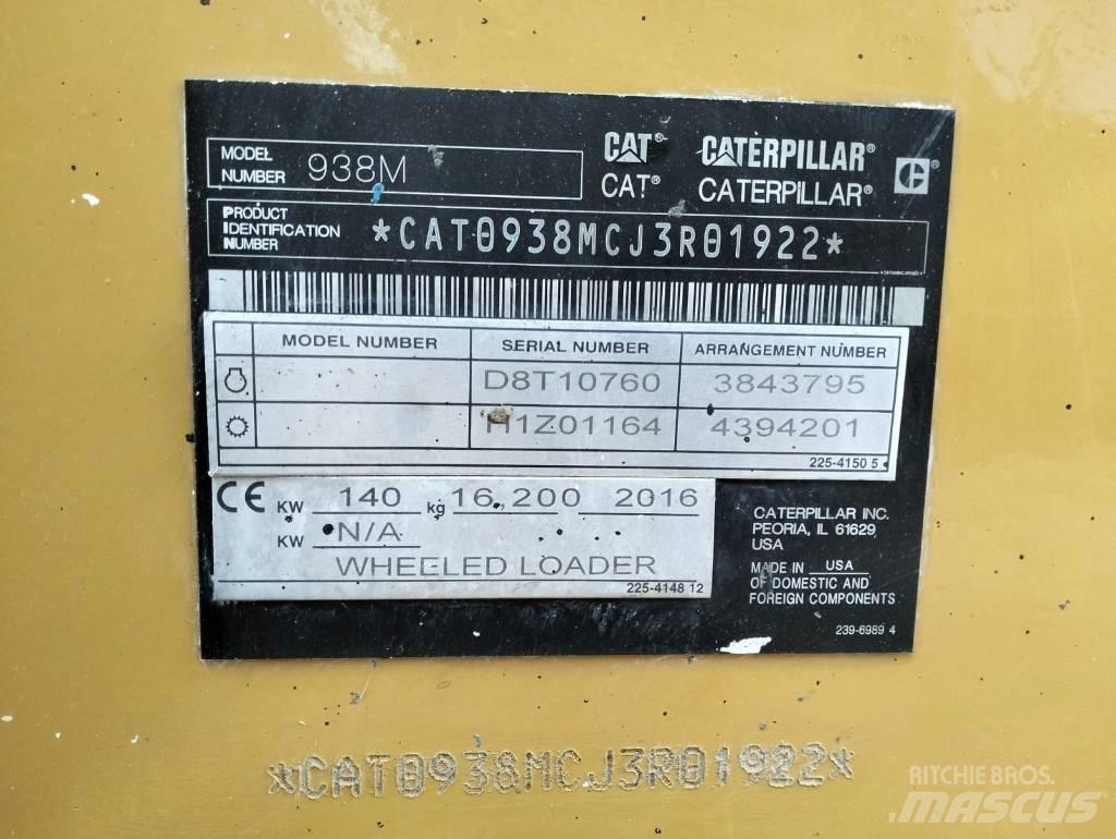 CAT 938 M  휠로우더
