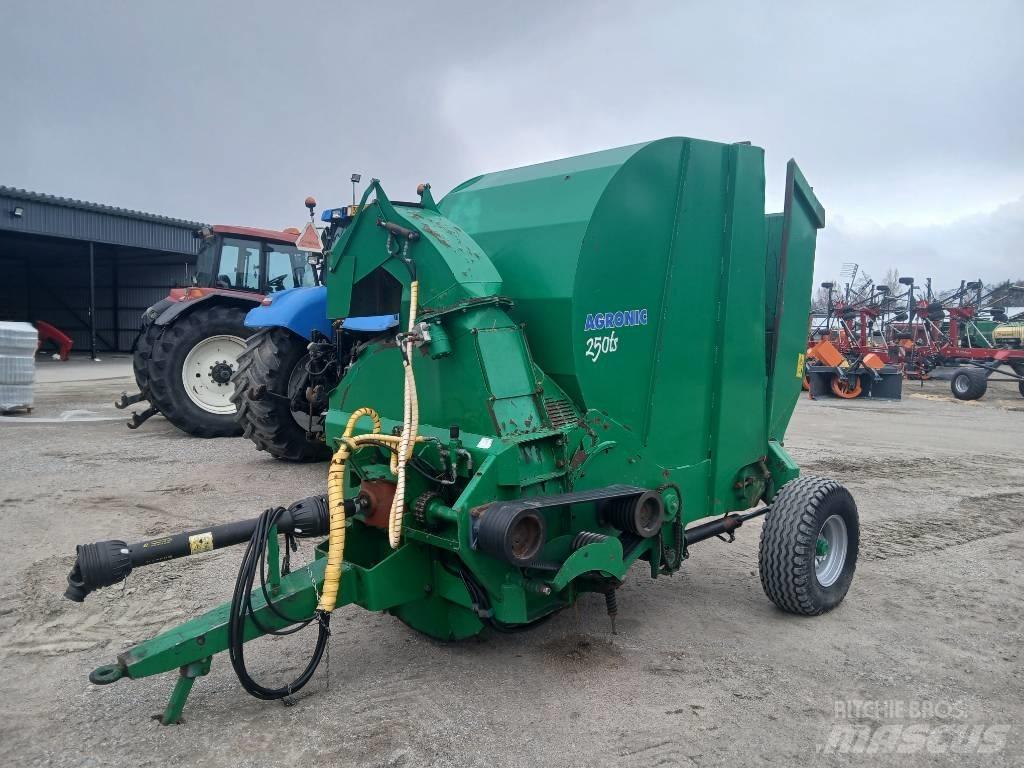Agronic 250Ts 베일 분쇄기, 절단기 및 언롤러
