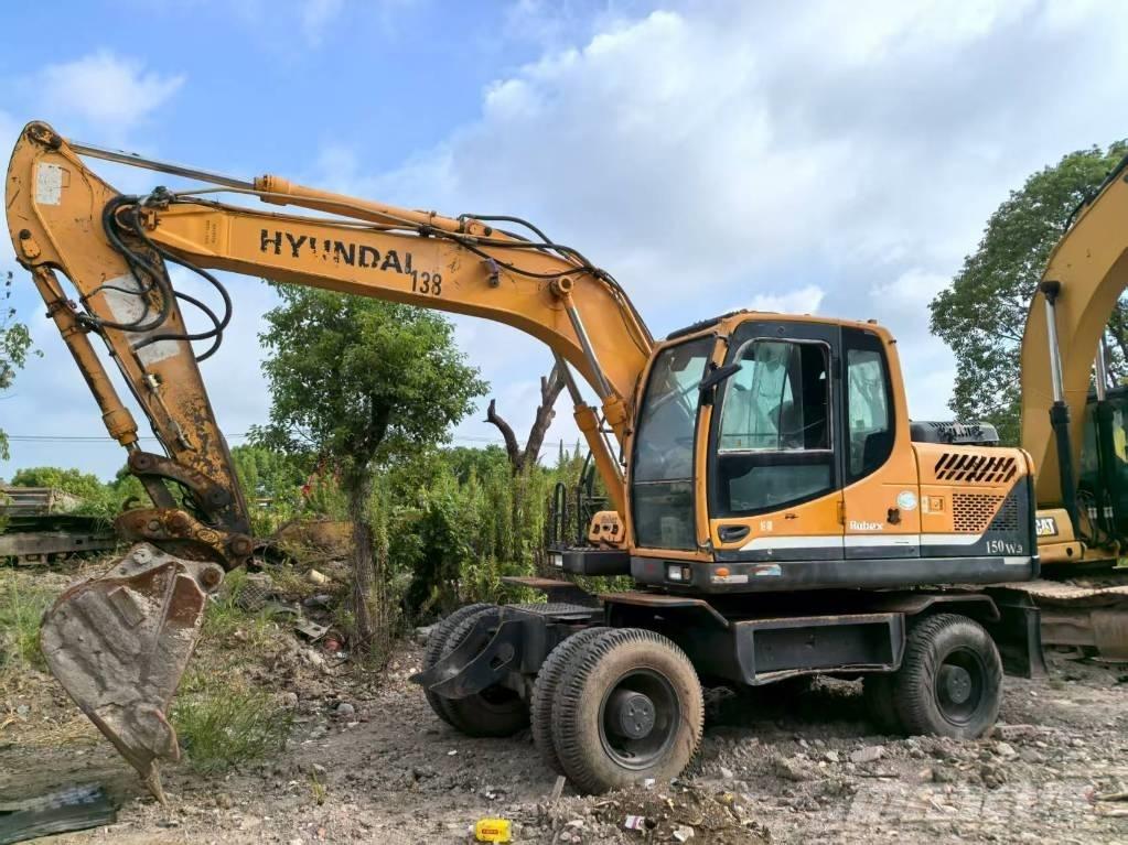 Hyundai R150W  휠 굴삭기