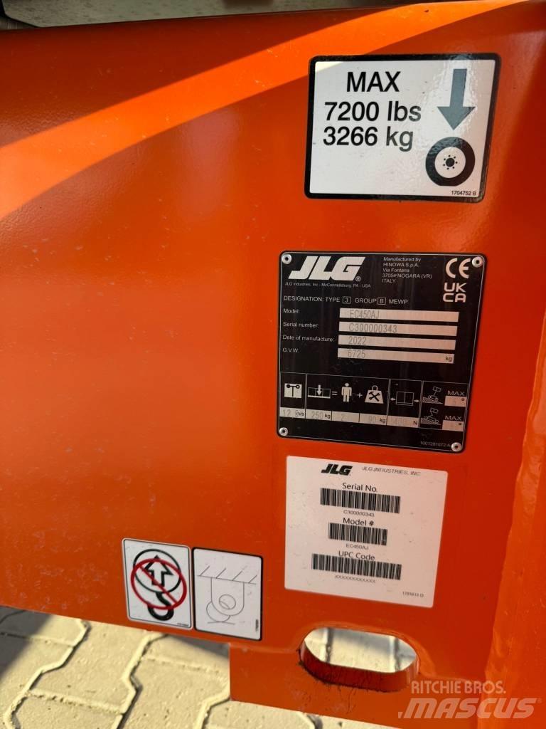 JLG EC450AJ 관절형 전동이동 리프트