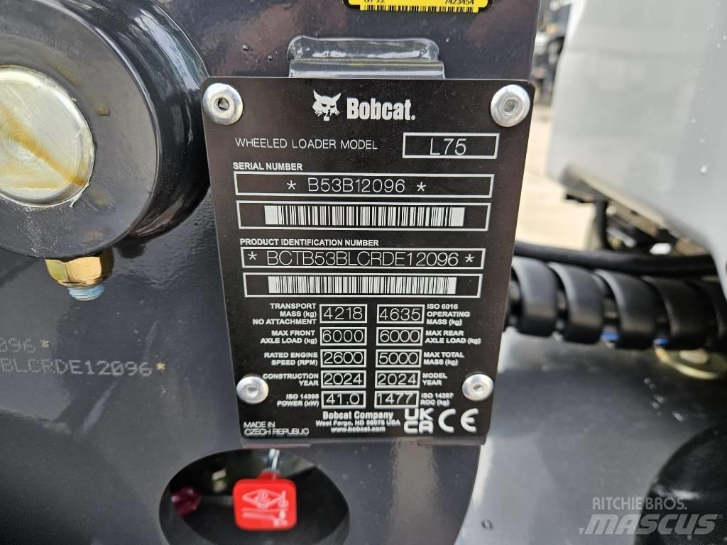 Bobcat L 75  휠로우더