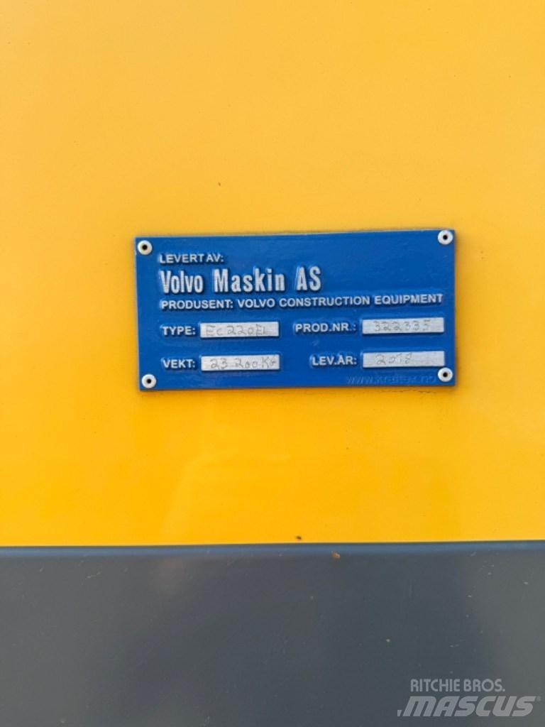 Volvo EC 220 EL 대형 굴삭기 29톤 이상