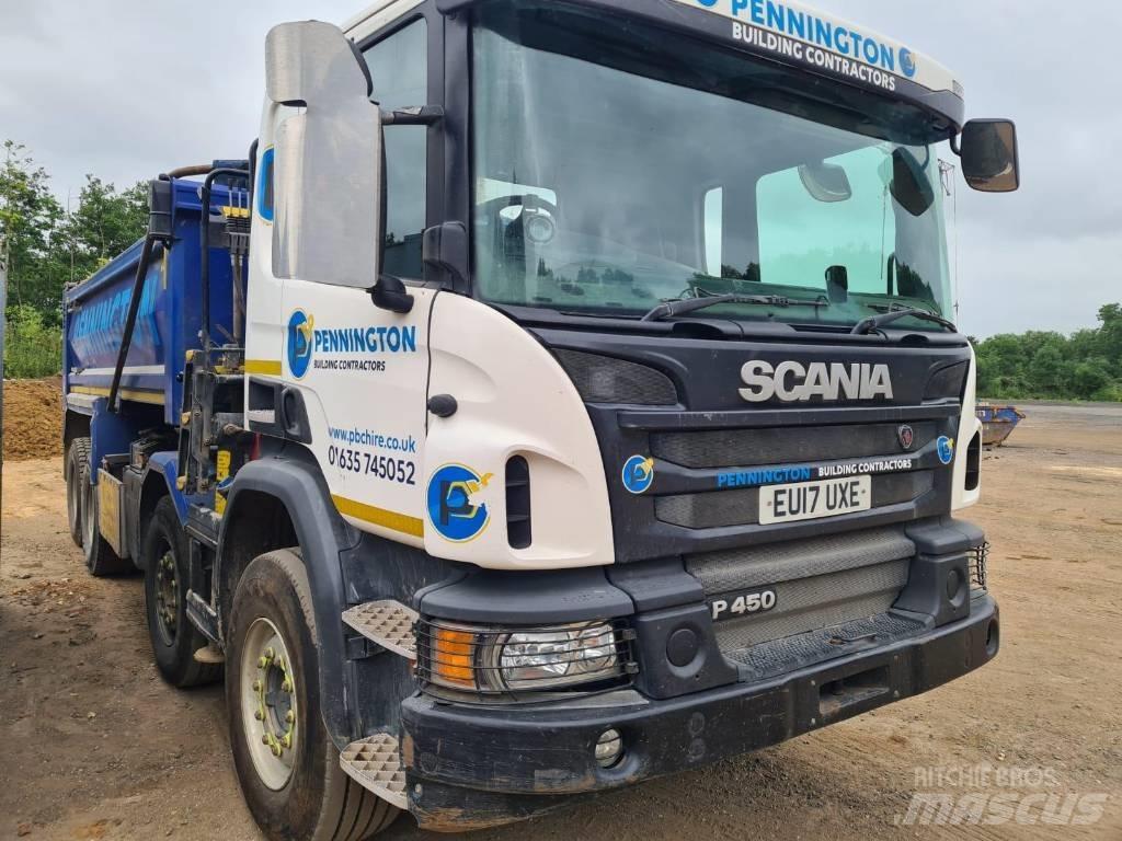 Scania P 450 덤프 트럭