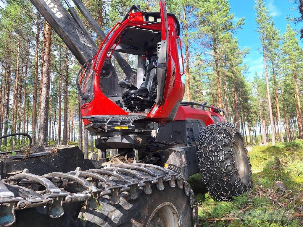 Komatsu 951 원목 하베스터