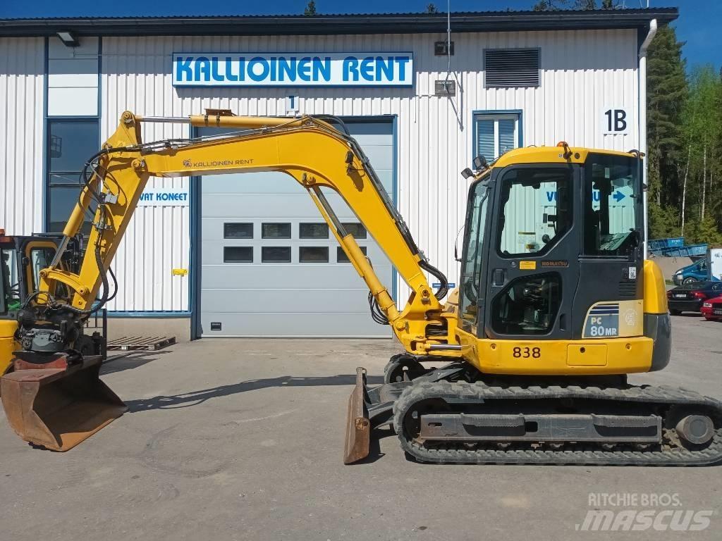 Komatsu PC 80 MR-3 중형굴삭기 7톤-28톤