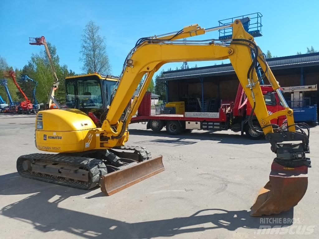 Komatsu PC 80 MR-3 중형굴삭기 7톤-28톤