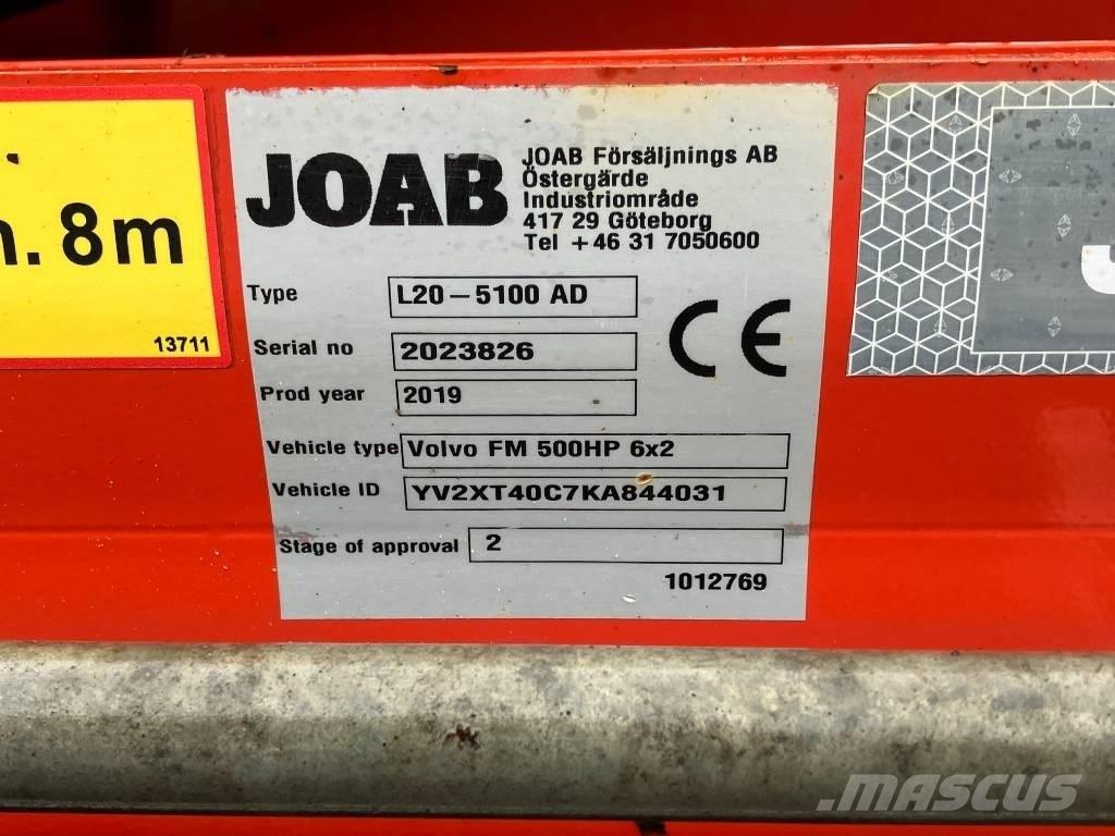 Volvo FM 510 훅 리프트 트럭