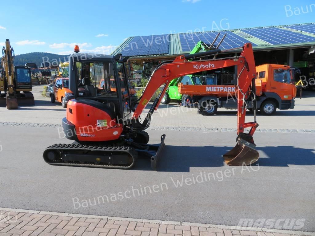 Kubota U 35-3 소형 굴삭기 7톤 미만