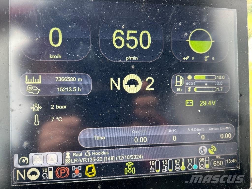 Komatsu 951 원목 하베스터