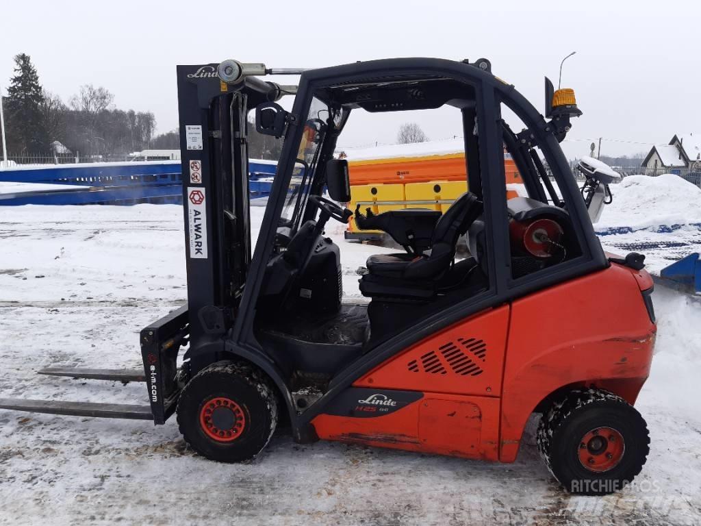 Linde H 25 T LPG 지게차