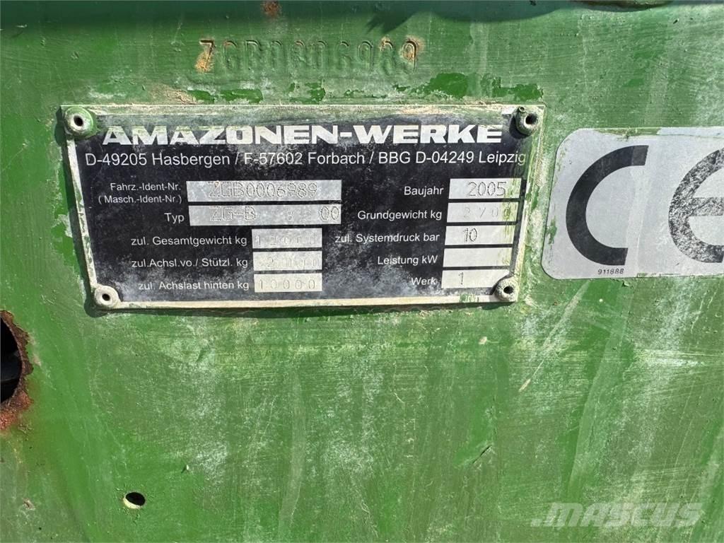 Amazone ZG-B 8200 미네랄 살포기
