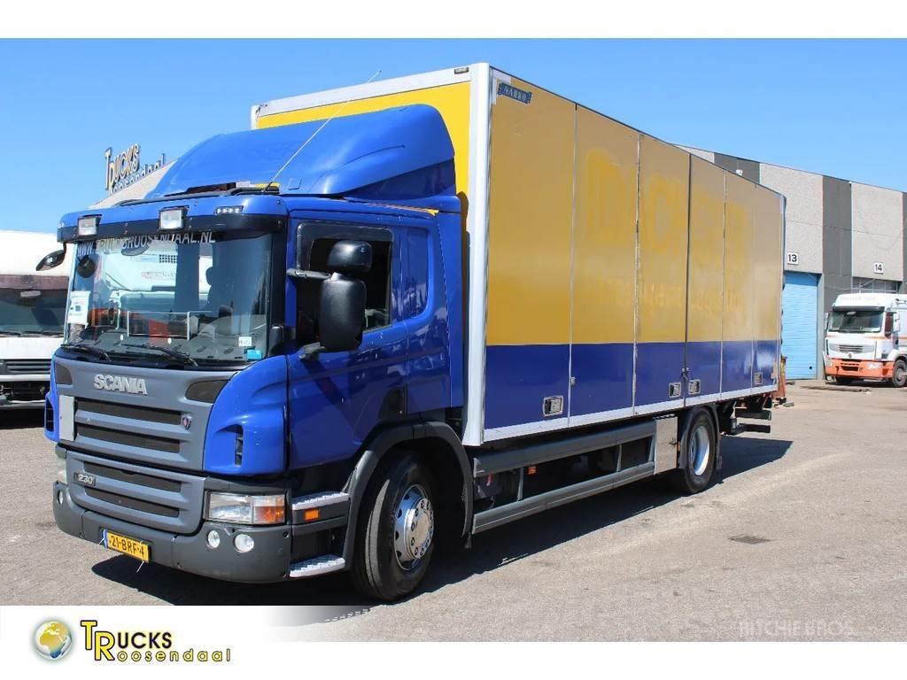 Scania P 230 + LIFT 탑차 트럭