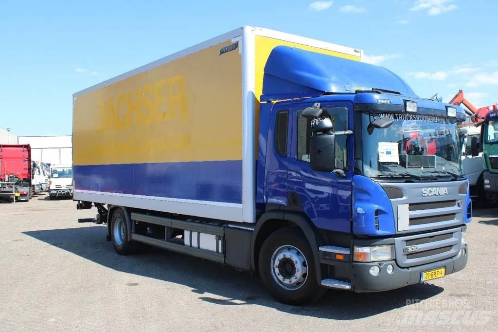 Scania P 230 + LIFT 탑차 트럭