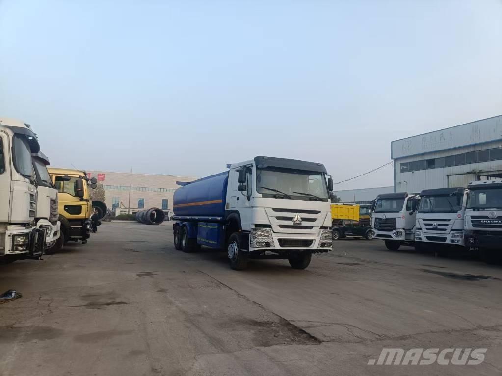 Howo 371 6x4 탱커 트럭