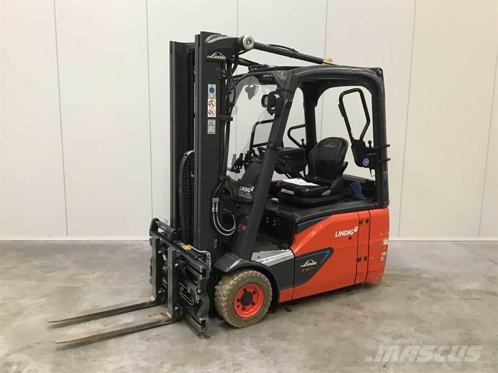 Linde E16 ION 전동 지게차
