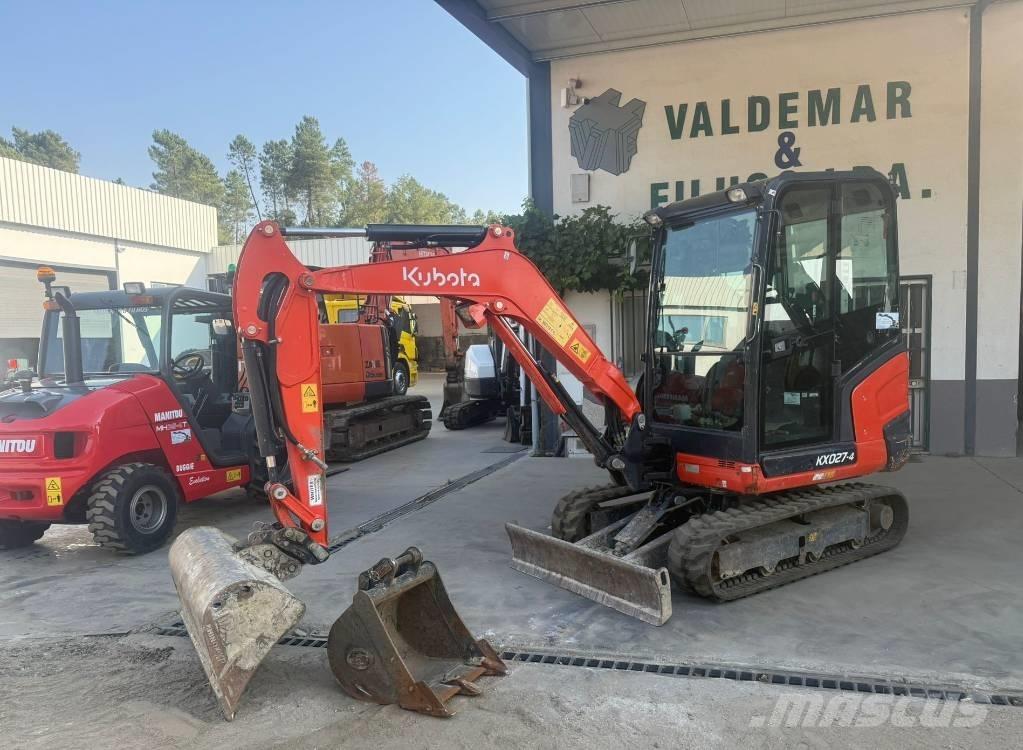 Kubota KX 027-4 소형 굴삭기 7톤 미만