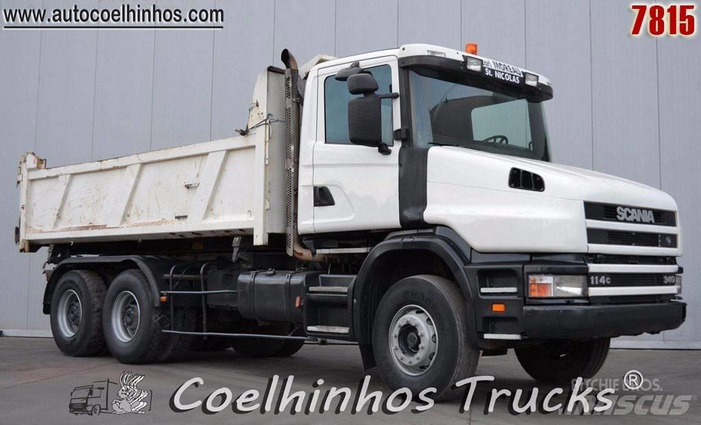 Scania T114 C 340 덤프 트럭