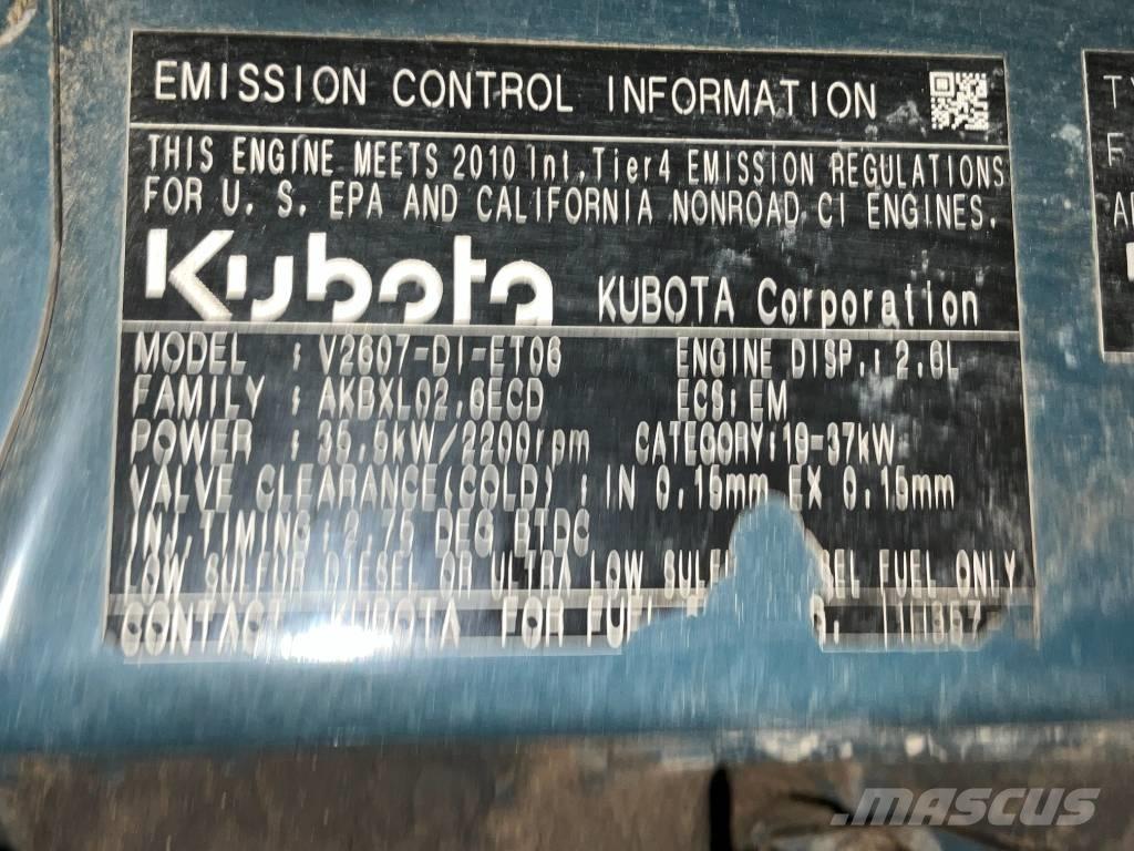 Kubota U 55-4 소형 굴삭기 7톤 미만