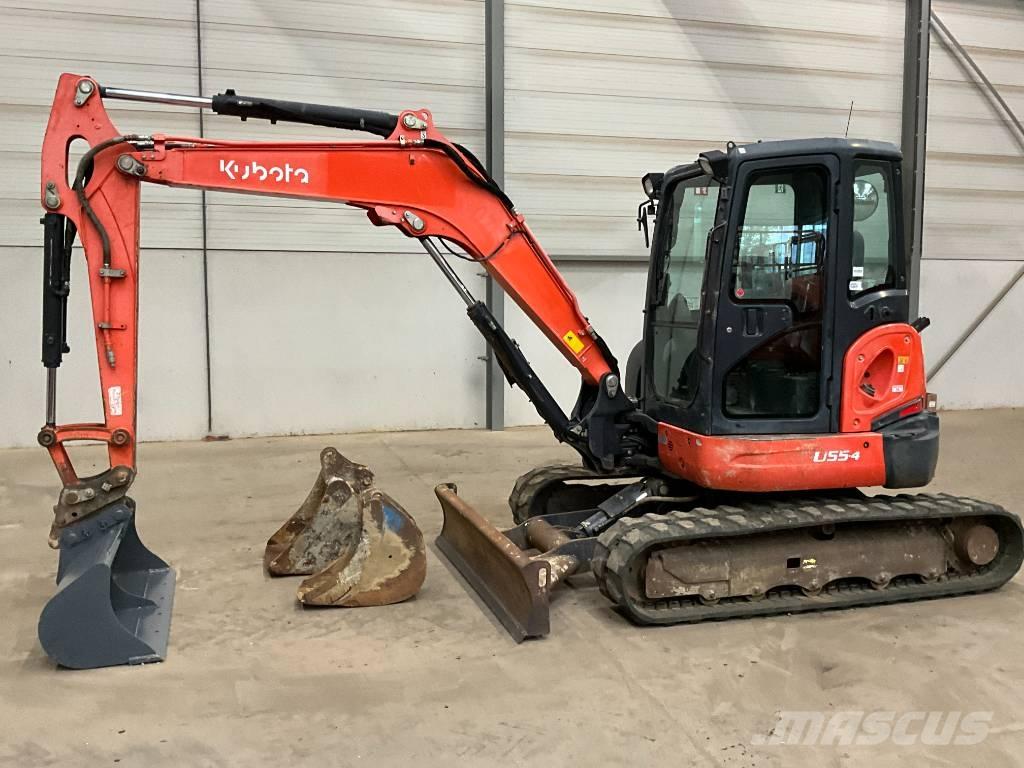Kubota U 55-4 소형 굴삭기 7톤 미만