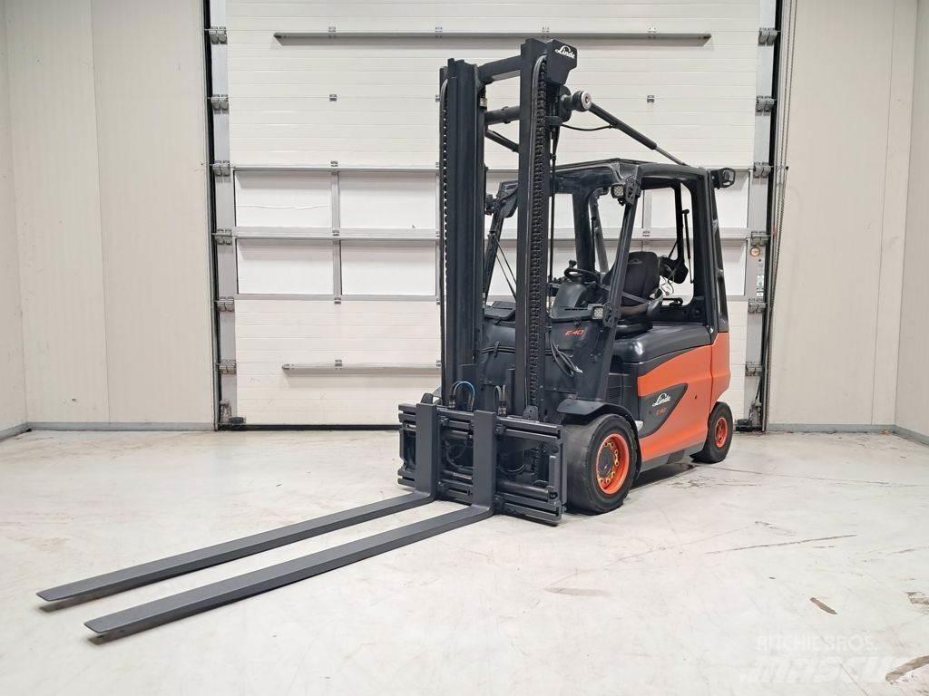 Linde E40H-01/600 전동 지게차