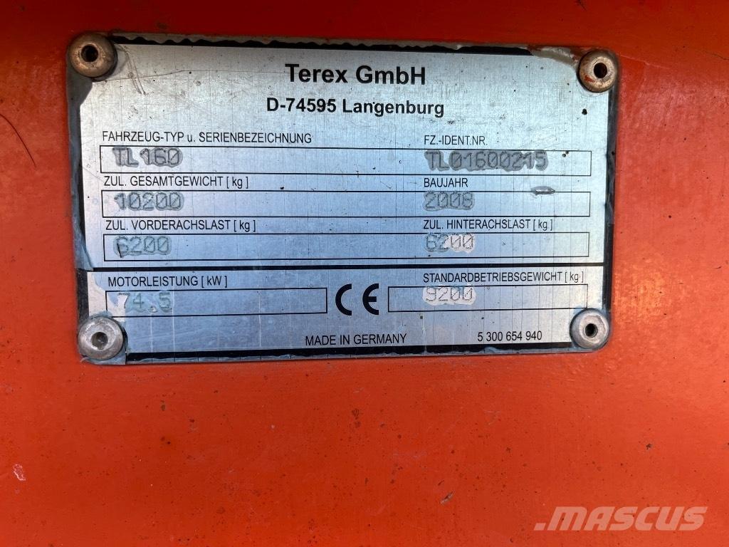Terex TL 160  휠로우더