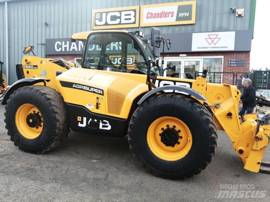 JCB 560-80 텔러 핸들러