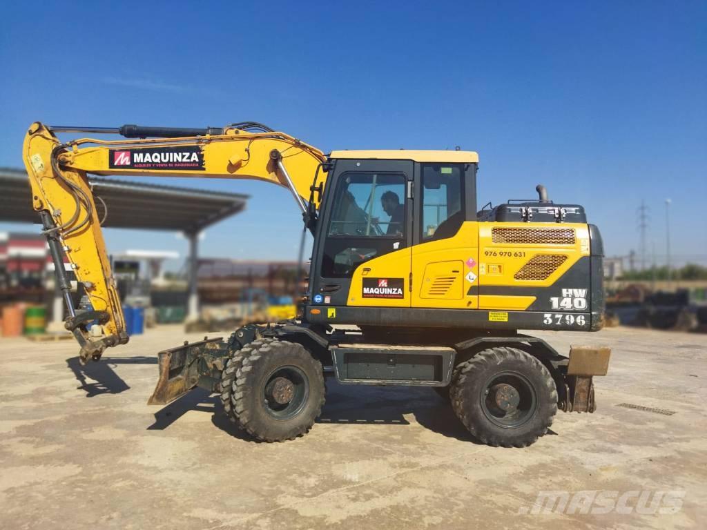 Hyundai HW 140 A  휠 굴삭기