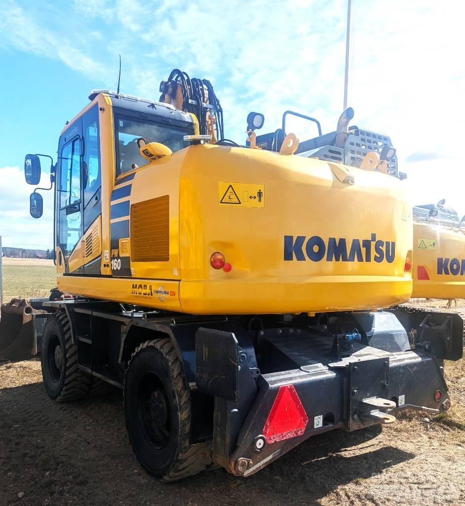 Komatsu PW160-11  휠 굴삭기