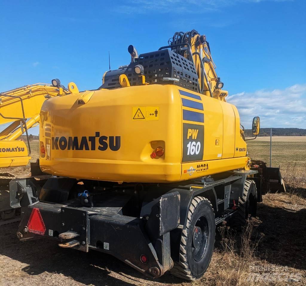 Komatsu PW160-11  휠 굴삭기