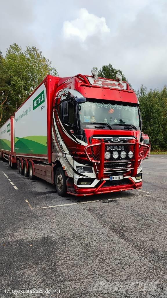 MAN TGX 15.2 우드칩 트럭