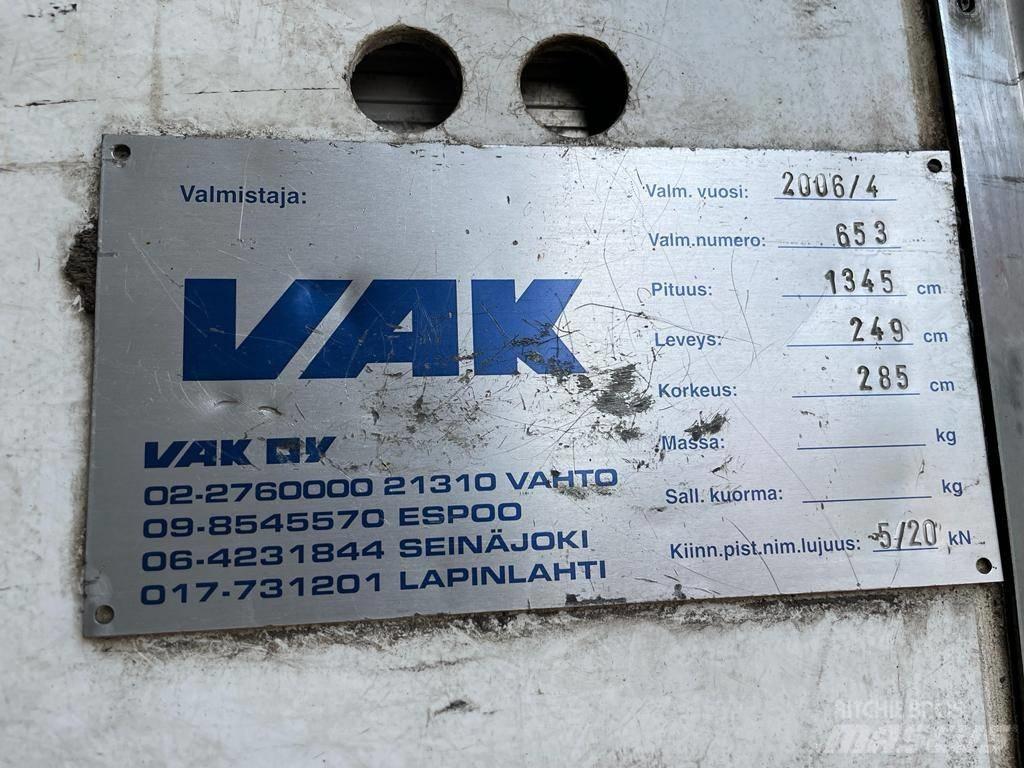 VAK VAK V-5-40 박스 바디 트레일러
