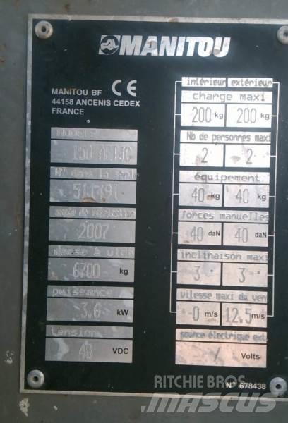 Manitou 150 AETJC 관절형 전동이동 리프트