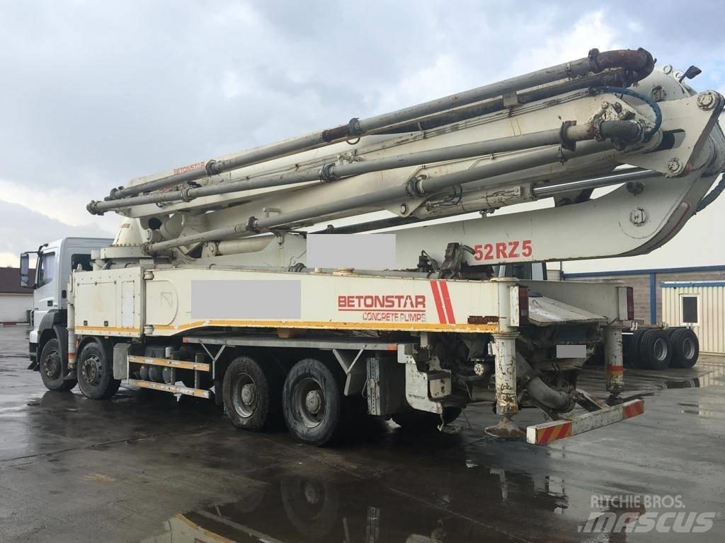 Betonstar 52M-5RZ 콘크리트 펌프카