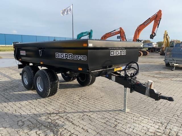 Bigab T 10 vagn  휠 굴삭기