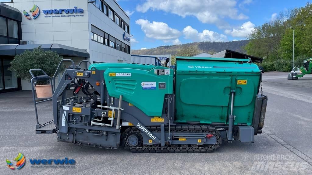 Vögele Super 800i 아스팔트 포장장비