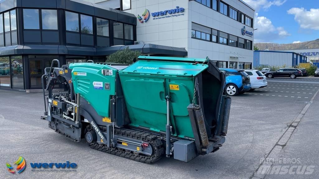 Vögele Super 800i 아스팔트 포장장비