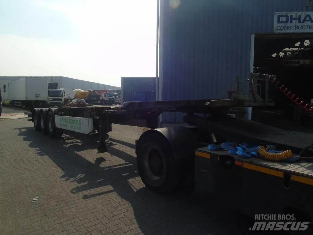 Pacton 3 AXLE 컨테이너 세미 트레일러